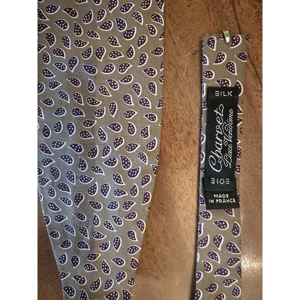 Vintage Charvet 100% Silk Bow Tie